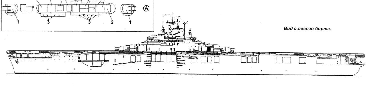 美国航母Essex艾塞克斯船模平面图纸